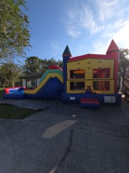 Bounce House Combo Castle